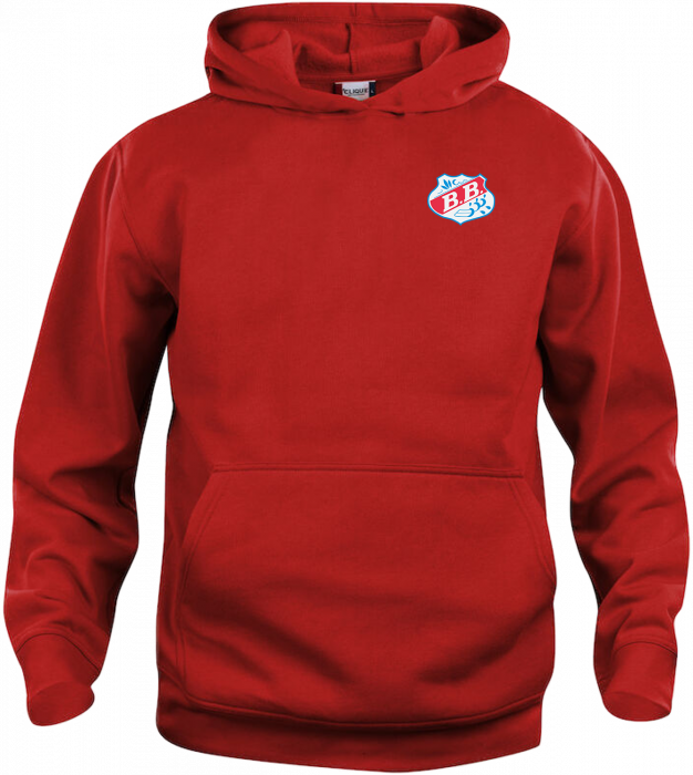 Clique - Bb Hoodie Kids - Röd