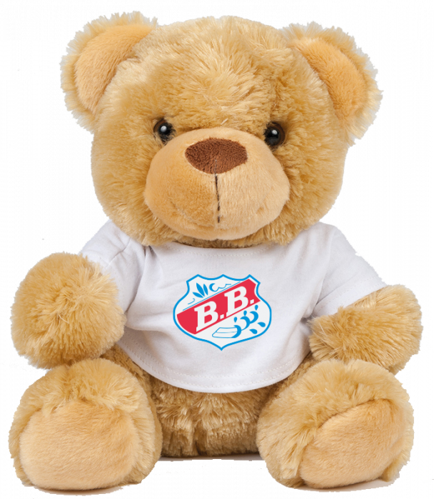 Sportyfied - Bb Mascot Teddy In Tshirt - Lysebrun