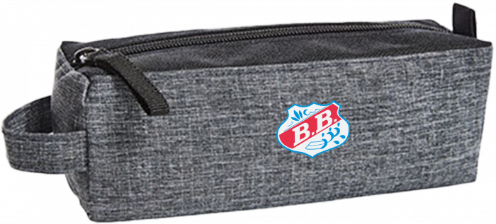 Sportyfied - Bb Pencil Case - Grey Melange & svart